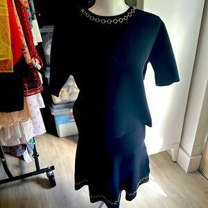 Zara Knit Blouse and Skirt Set